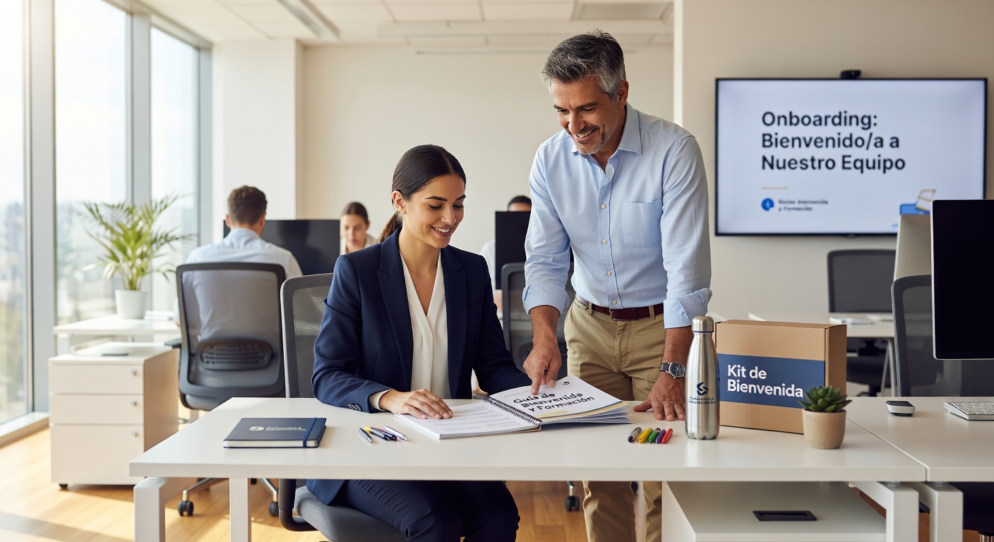 Incorporación de nuevo empleado en empresa española